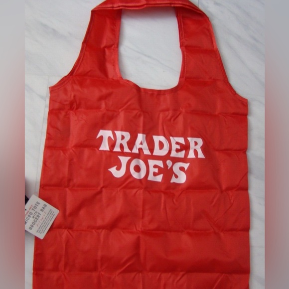 New Trader Joe's Micro Tote with Grocery Bag 2 in 1 Limited Edition - Picture 5 of 5